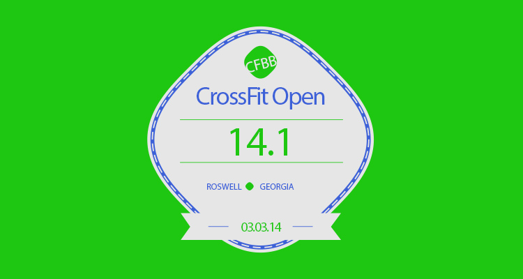 CrossFit Open 14.1 in the Books